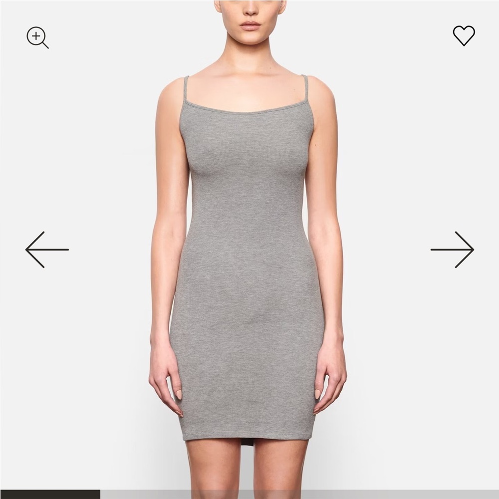Gray SKIMS Dress